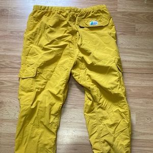 Vintage yellow MEC Rad Pants